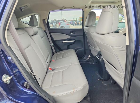 2HKRM4H75GH711940 2016 HONDA CR-V Blue Vista interior trasera