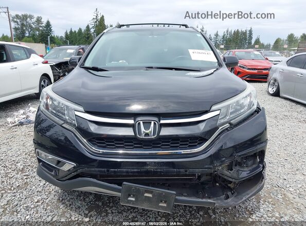 2HKRM4H76GH653501 2016 HONDA CR-V Black Սարքավորումների վահանակի տեսք
