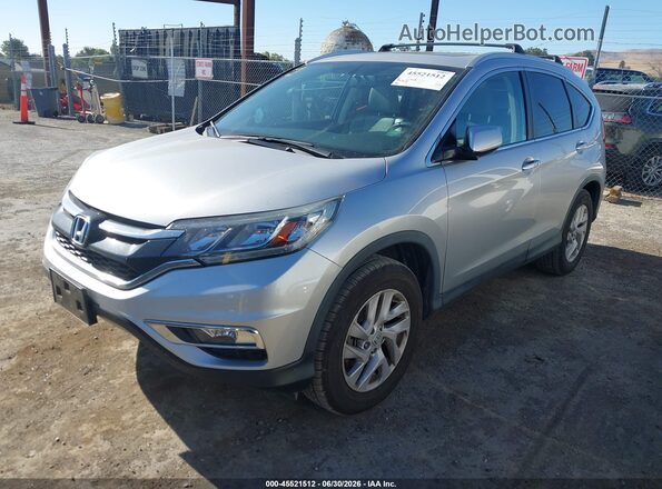 2HKRM4H76GH673411 2016 HONDA CR-V Gray წინა მარცხენა ხედი სამი მეოთხედიდან