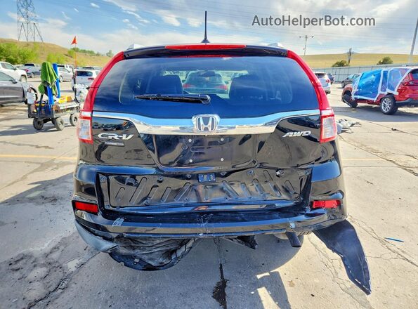 2HKRM4H79GH659616 2016 HONDA CR-V Black Հետևի տեսք