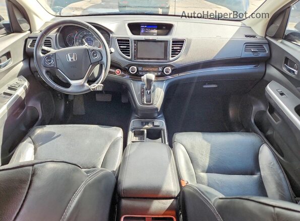 2HKRM4H79GH659616 2016 HONDA CR-V Black Առջևի վահանակի տեսք