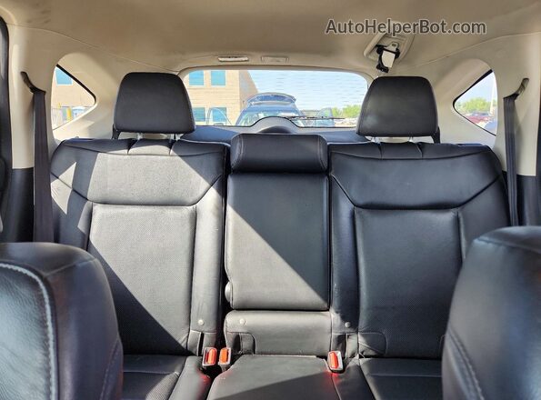 2HKRM4H79GH659616 2016 HONDA CR-V Black Հետևի նստատեղերի տեսք