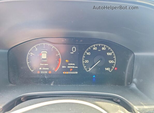 2HKRS3H20RH314062 2024 HONDA CR-V Silver Սարքավորումների վահանակի տեսք