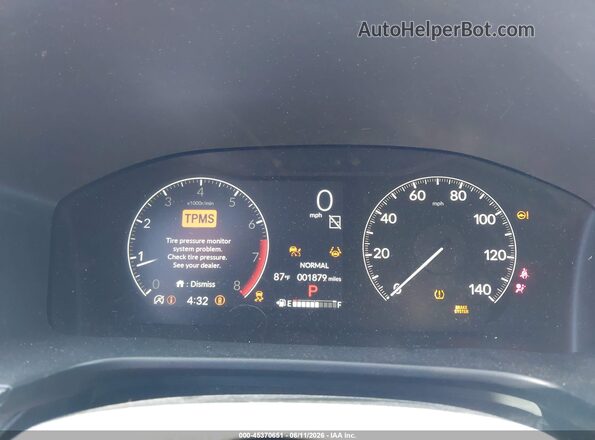 2HKRS3H25TH324464 2026 HONDA CR-V Gray უკანა სავარძლების ხედი