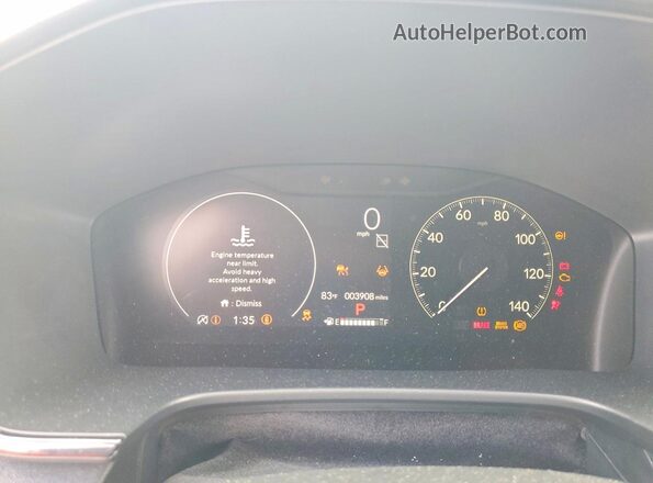 2HKRS3H29TH307392 2026 HONDA CR-V Gray Vista del cuadro de instrumentos