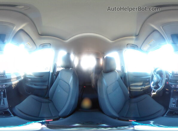 2HKRS3H41SH318967 2025 HONDA CR-V Blue Vista interior de 360 grados