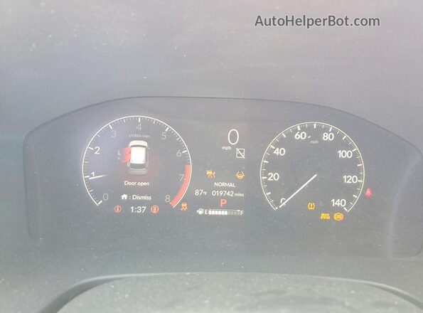 2HKRS3H43SH303693 2025 HONDA CR-V Red Սարքավորումների վահանակի տեսք