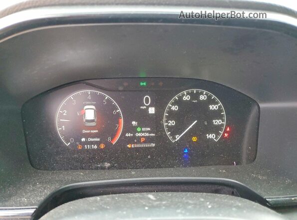 2HKRS3H45RH323650 2024 HONDA CR-V Blue Vista del cuadro de instrumentos