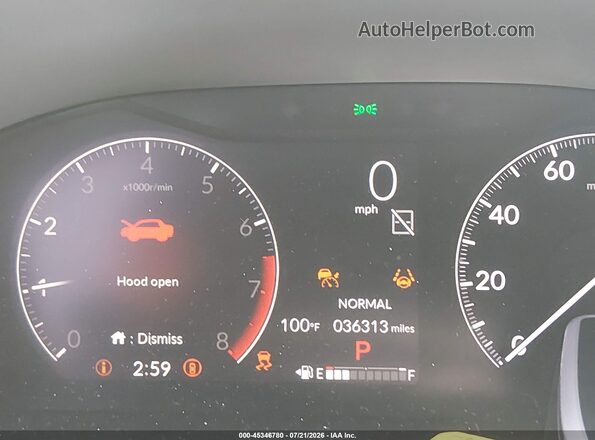 2HKRS3H4XSH330020 2025 HONDA CR-V Серый 