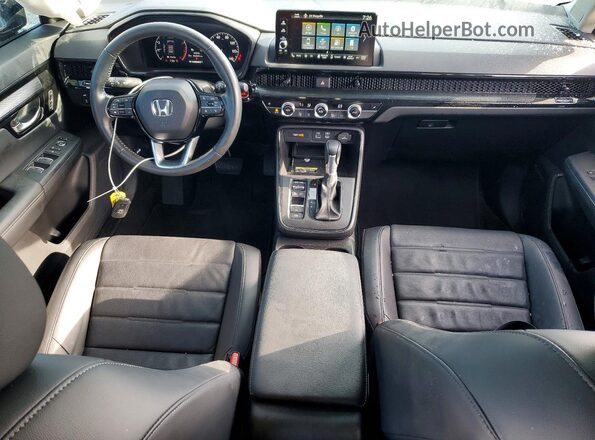 2HKRS3H72RH335314 2024 HONDA CR-V Gray Vista del salpicadero