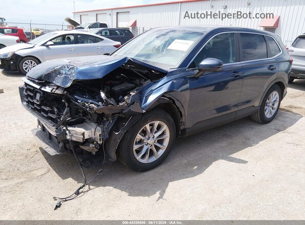 2HKRS3H73RH332597 2024 HONDA CR-V Blue Передня ліва чверть