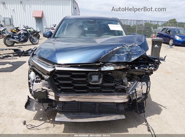 2HKRS3H73RH332597 2024 HONDA CR-V Blue Вид задньої частини салону