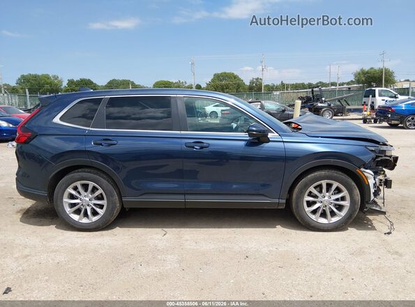 2HKRS3H73RH332597 2024 HONDA CR-V Blue Панорамний вид салону 360°