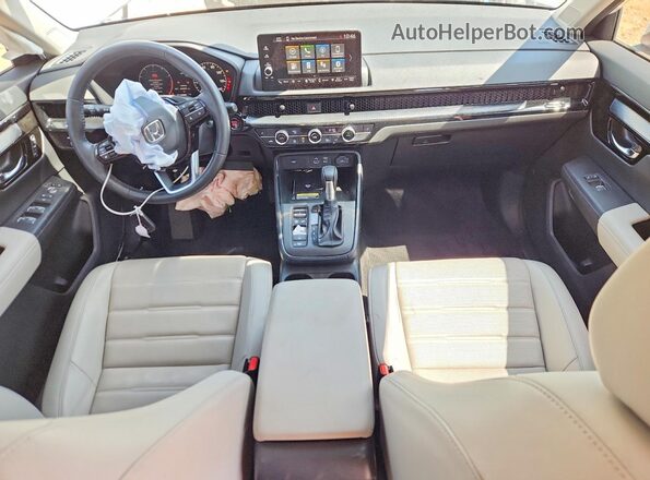 2HKRS3H74SH304555 2025 HONDA CR-V White Առջևի վահանակի տեսք
