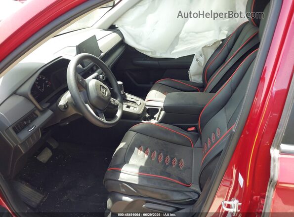 2HKRS4H24TH447288 2026 HONDA CR-V Красный Вид салона спереди