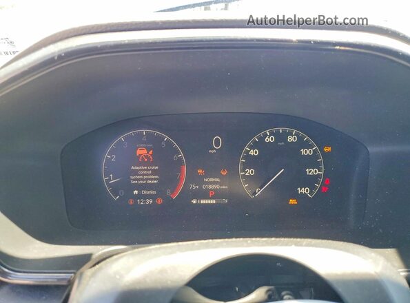 2HKRS4H40RH439439 2024 HONDA CR-V Blue Սարքավորումների վահանակի տեսք