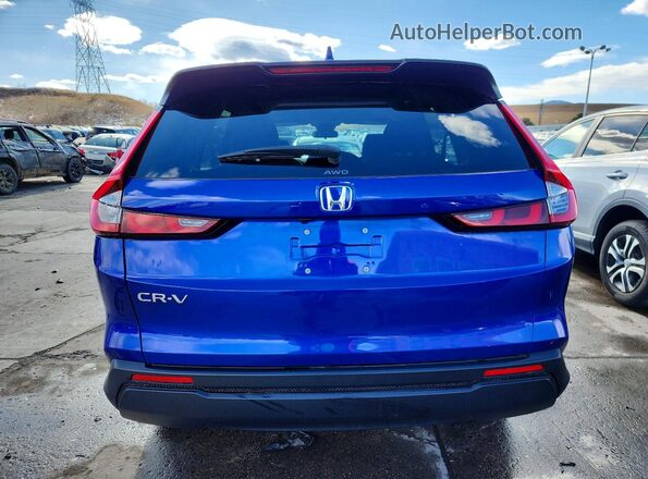 2HKRS4H42RH443752 2024 HONDA CR-V Blue უკანა ხედი
