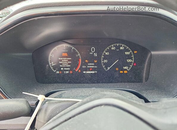 2HKRS4H45SH471566 2025 HONDA CR-V Black Vista del cuadro de instrumentos