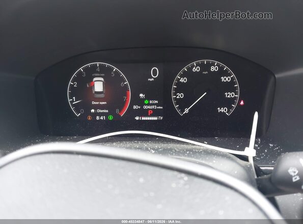 2HKRS4H45TH423308 2026 HONDA CR-V Gray Vista de los asientos traseros