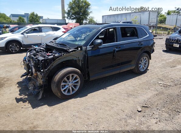 2HKRS4H46SH426331 2025 HONDA CR-V Black Առջևի ձախ երեք քառորդ տեսարան