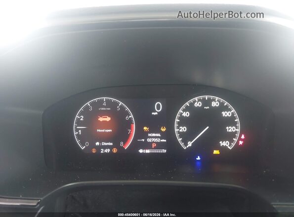 2HKRS4H48PH440187 2023 HONDA CR-V Silver Հետևի նստատեղերի տեսք