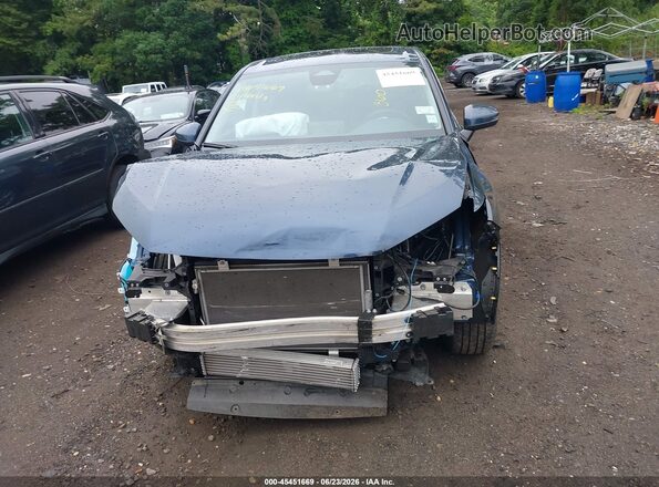 2HKRS4H4XRH468804 2024 HONDA CR-V Blue Widok zestawu wskaźników