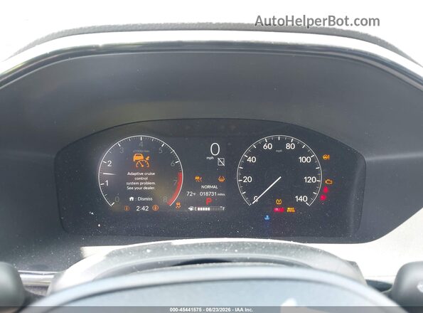 2HKRS4H4XTH406133 2026 HONDA CR-V Gray Vista de los asientos traseros