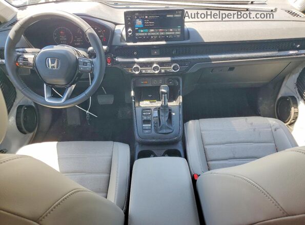 2HKRS4H76RH444476 2024 HONDA CR-V Белый Вид панели приборов
