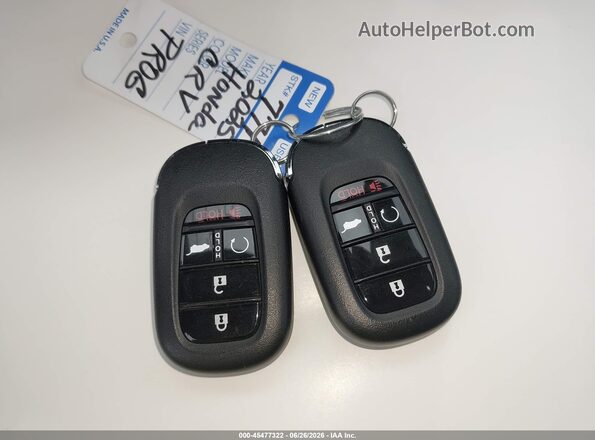 2HKRS4H79SH491829 2025 HONDA CR-V Blue წინა პანელის ხედი