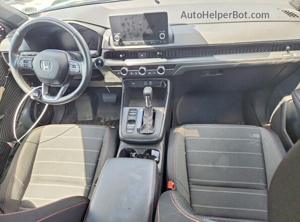 2HKRS5H50PH712004 2023 HONDA CR-V Серый Вид панели приборов