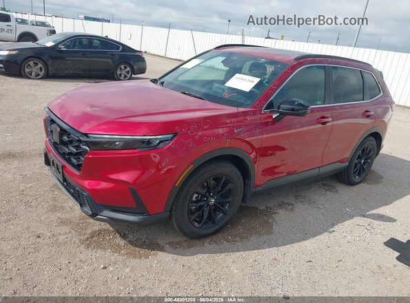 2HKRS5H53PH715558 2023 HONDA CR-V Red Przód lewy