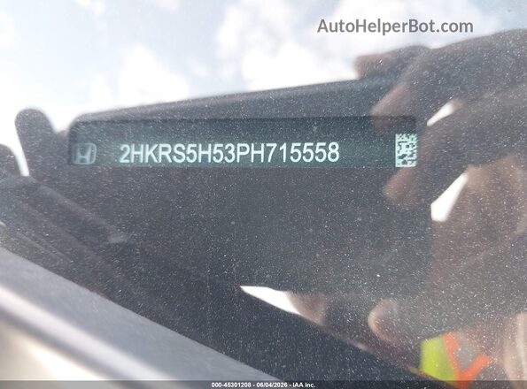 2HKRS5H53PH715558 2023 HONDA CR-V Red Widok komory silnika