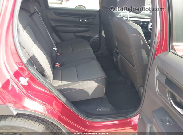 2HKRS5H53PH715558 2023 HONDA CR-V Red Widok naklejki z numerem VIN
