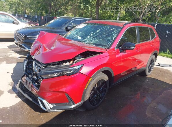 2HKRS6H95SH803495 2025 HONDA CR-V Red Przód lewy