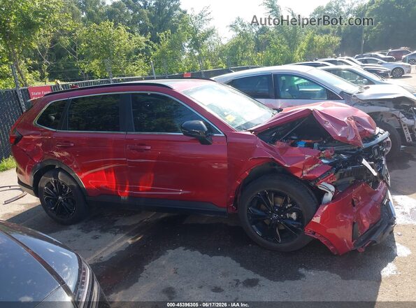 2HKRS6H95SH803495 2025 HONDA CR-V Red Widok wnętrza 360 stopni