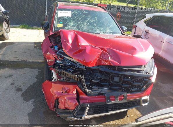 2HKRS6H95SH803495 2025 HONDA CR-V Red Widok wnętrza z tyłu