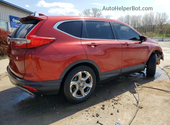 2HKRW1H52KH503451 2019 HONDA CR-V Red 