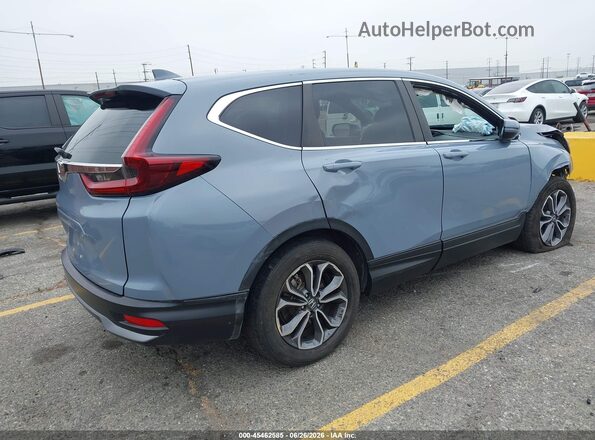 2HKRW1H83NH400232 2022 HONDA CR-V Blue Tył prawy