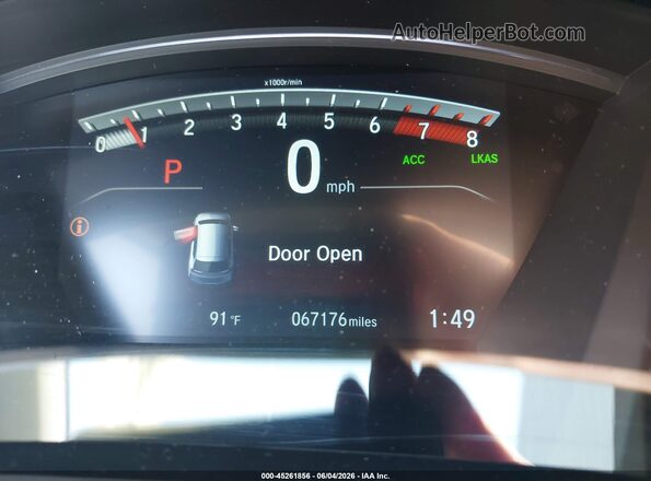 2HKRW1H89JH508686 2018 HONDA CR-V Black 
