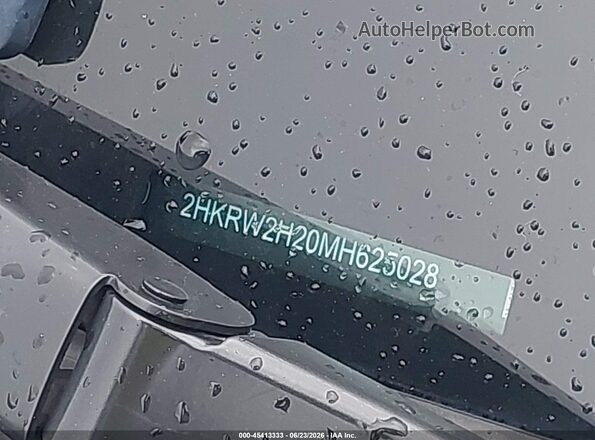 2HKRW2H20MH625028 2021 HONDA CR-V Серый 