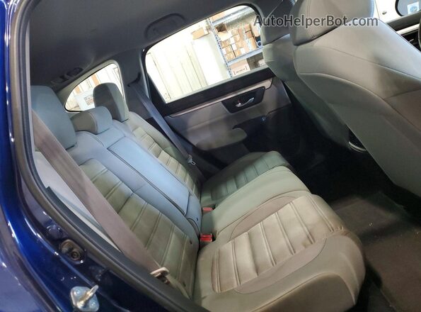 2HKRW2H21LH602811 2020 HONDA CR-V Blue Widok tylnych siedzeń