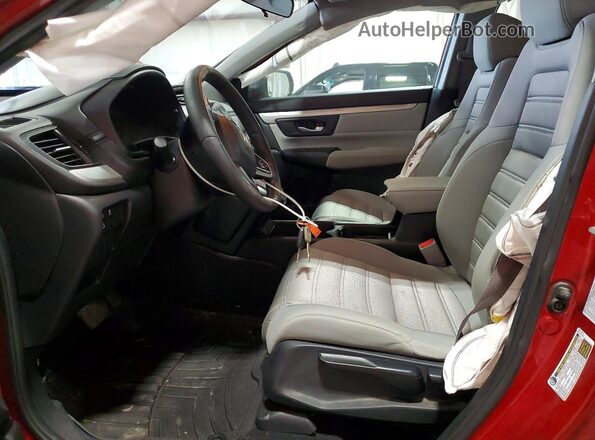 2HKRW2H23LH656174 2020 HONDA CR-V Красный Вид салона спереди