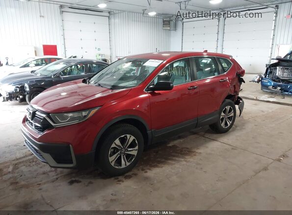 2HKRW2H27LH656162 2020 HONDA CR-V Red Przód lewy