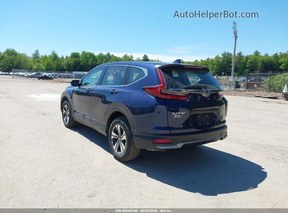 2HKRW2H28LH609349 2020 HONDA CR-V Blue Задня ліва чверть