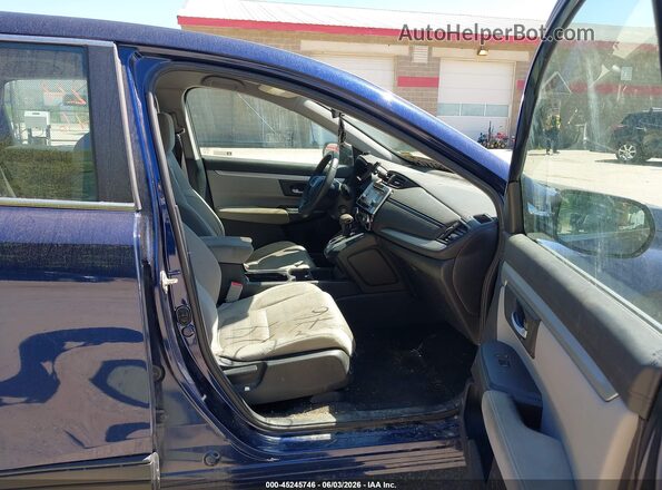 2HKRW2H28LH609349 2020 HONDA CR-V Blue Вид салону спереду