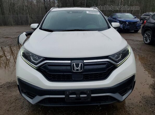 2HKRW2H42NH201739 2022 HONDA CR-V White Вид спереду