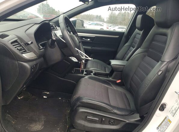 2HKRW2H42NH201739 2022 HONDA CR-V White Вид салону спереду