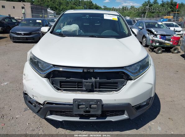 2HKRW2H50HH640046 2017 HONDA CR-V White Vista del cuadro de instrumentos
