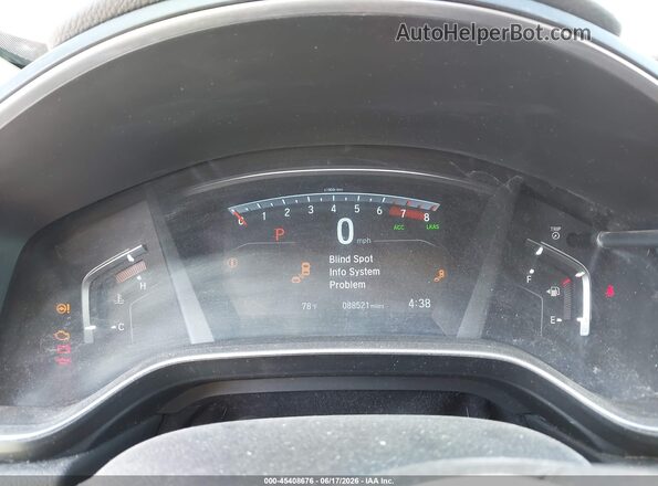 2HKRW2H50JH698941 2018 HONDA CR-V Red Вид задніх сидінь
