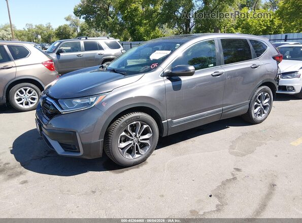 2HKRW2H51MH626330 2021 HONDA CR-V Gray Передня ліва чверть